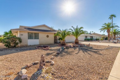 Discover this charming  2-bedroom gem with unlimited potential on Pebblebrook Golf Course in Arizona - for sale on GolfHomes.com, golf home, golf lot
