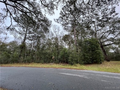 Who doesn't love a nice, oversized wooded lot, almost a half on Citrus Springs Country Club in Florida - for sale on GolfHomes.com, golf home, golf lot