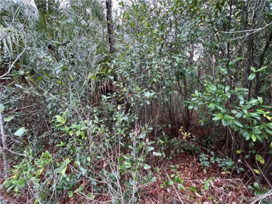 Who doesn't love a nice, oversized wooded lot, almost a half on Citrus Springs Country Club in Florida - for sale on GolfHomes.com, golf home, golf lot