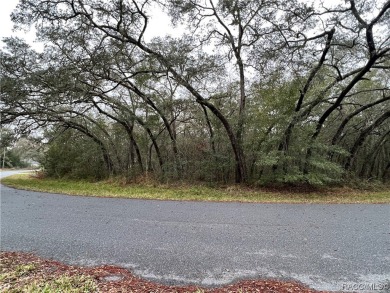 Who doesn't love a nice, oversized wooded lot, almost a half on Citrus Springs Country Club in Florida - for sale on GolfHomes.com, golf home, golf lot