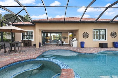 Immaculate custom-built lakefront home in the gated Copperleaf on Evergreen Club in Florida - for sale on GolfHomes.com, golf home, golf lot