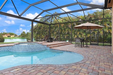 Immaculate custom-built lakefront home in the gated Copperleaf on Evergreen Club in Florida - for sale on GolfHomes.com, golf home, golf lot