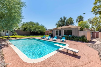 You know you want it! A cool, refreshing pool for summer fun is on Encanto 18 Golf Course in Arizona - for sale on GolfHomes.com, golf home, golf lot