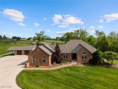Discover a rare opportunity to own a refined, private estate on Green Valley Golf Club in Ohio - for sale on GolfHomes.com, golf home, golf lot