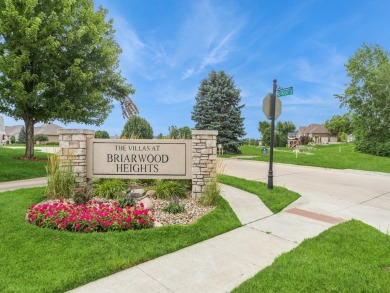 This stunning stand-alone Villa at Briarwood Heights backs to on Briarwood Club of Ankeny in Iowa - for sale on GolfHomes.com, golf home, golf lot