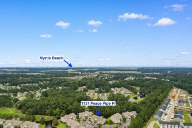 Welcome home to this furnished 3 bedroom, 2 bathroom unit in the on Arrowhead Country Club in South Carolina - for sale on GolfHomes.com, golf home, golf lot