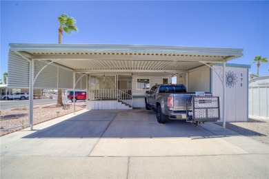 Corner Lot Gem with Covered Parking in Riverview Resort s 55+ on Riverview Golf Course in Arizona - for sale on GolfHomes.com, golf home, golf lot