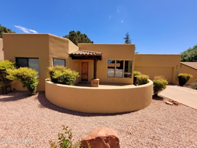 Beautiful Santa Fe home with Red Rock Views! One-level home on Canyon Mesa Country Club in Arizona - for sale on GolfHomes.com, golf home, golf lot