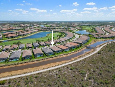 This highly upgraded Pallazio model overlooks a peaceful on Esplanade Golf and  Country Club in Florida - for sale on GolfHomes.com, golf home, golf lot