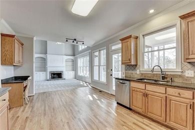 This is the home, beautiful golf course lot and view you have on Trophy Club of Apalachee in Georgia - for sale on GolfHomes.com, golf home, golf lot