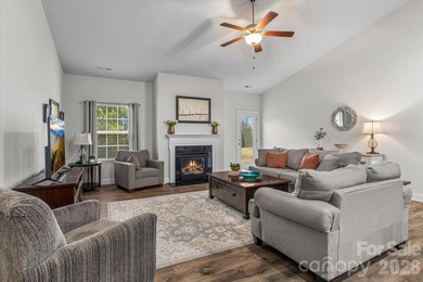 Welcome home to this beautifully maintained partial brick ranch on Fox Den Country Club in North Carolina - for sale on GolfHomes.com, golf home, golf lot