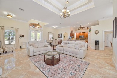 Welcome to this meticulously kept open-concept Santa Barbara on Burnt Store Golf Club in Florida - for sale on GolfHomes.com, golf home, golf lot