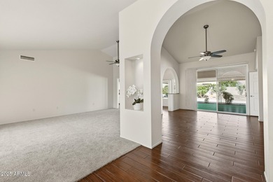 GET READY TO CHECK ALL OF YOUR BOXES! This extraordinary Ventura on Trail Ridge Golf Course in Arizona - for sale on GolfHomes.com, golf home, golf lot