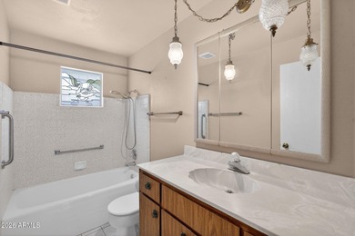 Location is everything and this charming home sits on a large on Sunland Village Golf Club in Arizona - for sale on GolfHomes.com, golf home, golf lot