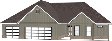 Stunning new construction single-level home situated in a on Big Sugar Golf Club in Arkansas - for sale on GolfHomes.com, golf home, golf lot