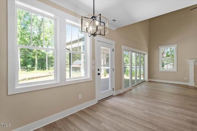 Welcome to this stunning new home nestled on a oversized .74 on Zebulon Country Club in North Carolina - for sale on GolfHomes.com, golf home, golf lot