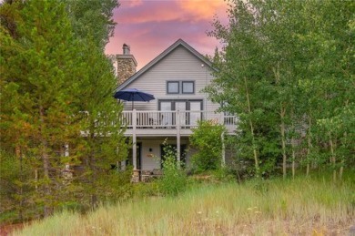 Nestled in a mature forest of pines and aspens, overlooking open on Keystone Ranch Golf Course in Colorado - for sale on GolfHomes.com, golf home, golf lot