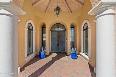 Welcome to this stunning, custom home nestled in the prestigious on Omni Tucson National Golf Resort and Spa - Sonoran in Arizona - for sale on GolfHomes.com, golf home, golf lot