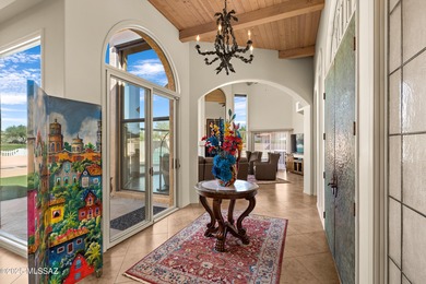 Welcome to this stunning, custom home nestled in the prestigious on Omni Tucson National Golf Resort and Spa - Sonoran in Arizona - for sale on GolfHomes.com, golf home, golf lot