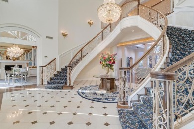 Discover the epitome of elegance in this Georgian-style estate on Mira Vista Country Club in Texas - for sale on GolfHomes.com, golf home, golf lot