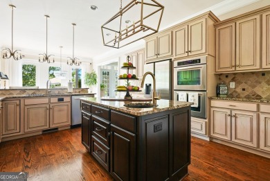 Updated 4BD, 3.5BA, 5592sqft Executive Lakefront Home in The on The Orchard Golf and Country Club in Georgia - for sale on GolfHomes.com, golf home, golf lot