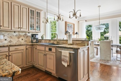 Updated 4BD, 3.5BA, 5592sqft Executive Lakefront Home in The on The Orchard Golf and Country Club in Georgia - for sale on GolfHomes.com, golf home, golf lot