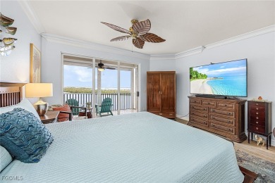 Condo and Boat Dock Available! Experience luxury coastal living on Fort Myers Beach and Golf Club in Florida - for sale on GolfHomes.com, golf home, golf lot