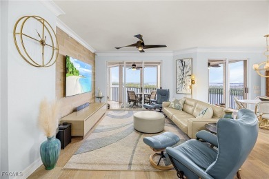 Condo and Boat Dock Available! Experience luxury coastal living on Fort Myers Beach and Golf Club in Florida - for sale on GolfHomes.com, golf home, golf lot