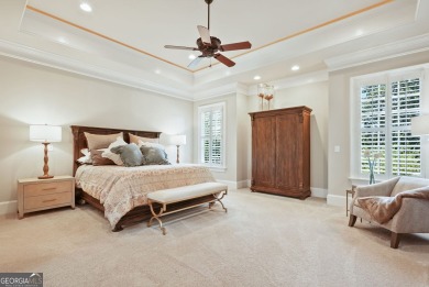 Updated 4BD, 3.5BA, 5592sqft Executive Lakefront Home in The on The Orchard Golf and Country Club in Georgia - for sale on GolfHomes.com, golf home, golf lot