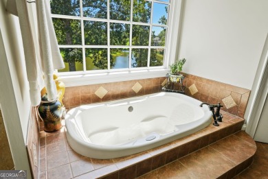 Updated 4BD, 3.5BA, 5592sqft Executive Lakefront Home in The on The Orchard Golf and Country Club in Georgia - for sale on GolfHomes.com, golf home, golf lot