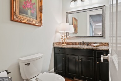 Updated 4BD, 3.5BA, 5592sqft Executive Lakefront Home in The on The Orchard Golf and Country Club in Georgia - for sale on GolfHomes.com, golf home, golf lot