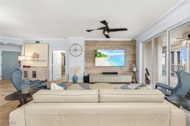 Condo and Boat Dock Available! Experience luxury coastal living on Fort Myers Beach and Golf Club in Florida - for sale on GolfHomes.com, golf home, golf lot