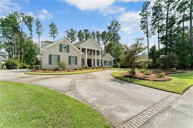 A custom masterpiece of luxury & craftmanship in the highly on Savannah Quarters Country Club in Georgia - for sale on GolfHomes.com, golf home, golf lot