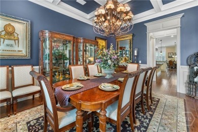 A custom masterpiece of luxury & craftmanship in the highly on Savannah Quarters Country Club in Georgia - for sale on GolfHomes.com, golf home, golf lot