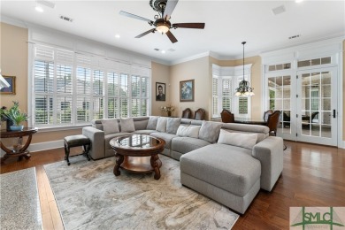 A custom masterpiece of luxury & craftmanship in the highly on Savannah Quarters Country Club in Georgia - for sale on GolfHomes.com, golf home, golf lot