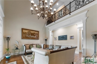 A custom masterpiece of luxury & craftmanship in the highly on Savannah Quarters Country Club in Georgia - for sale on GolfHomes.com, golf home, golf lot