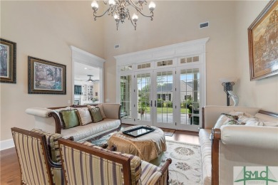 A custom masterpiece of luxury & craftmanship in the highly on Savannah Quarters Country Club in Georgia - for sale on GolfHomes.com, golf home, golf lot