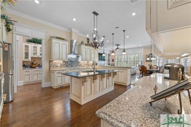 A custom masterpiece of luxury & craftmanship in the highly on Savannah Quarters Country Club in Georgia - for sale on GolfHomes.com, golf home, golf lot