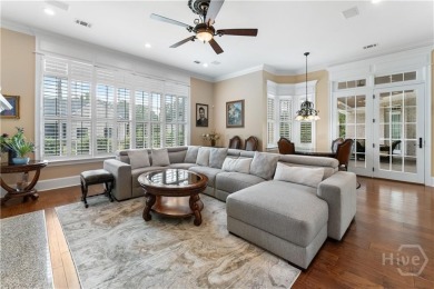A custom masterpiece of luxury & craftmanship in the highly on Savannah Quarters Country Club in Georgia - for sale on GolfHomes.com, golf home, golf lot