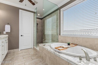 This pool home has new paint throughout the interior, custom on Verrado Golf Club  in Arizona - for sale on GolfHomes.com, golf home, golf lot