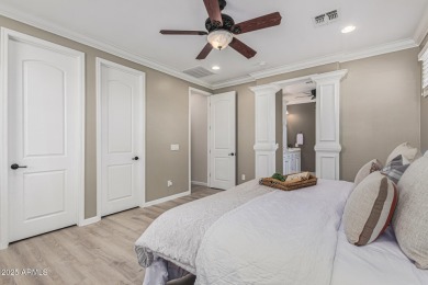 This pool home has new paint throughout the interior, custom on Verrado Golf Club  in Arizona - for sale on GolfHomes.com, golf home, golf lot