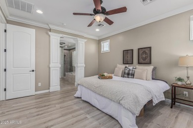 This pool home has new paint throughout the interior, custom on Verrado Golf Club  in Arizona - for sale on GolfHomes.com, golf home, golf lot