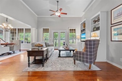 Situated on the 18th hole of the golf course in The Coves at on The Coves Golf Course in Oklahoma - for sale on GolfHomes.com, golf home, golf lot