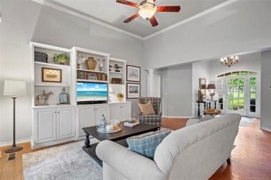 Situated on the 18th hole of the golf course in The Coves at on The Coves Golf Course in Oklahoma - for sale on GolfHomes.com, golf home, golf lot