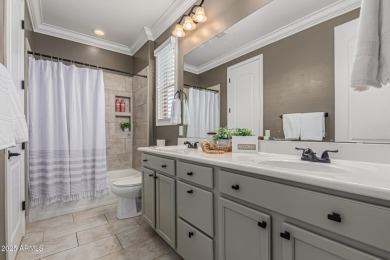 This pool home has new paint throughout the interior, custom on Verrado Golf Club  in Arizona - for sale on GolfHomes.com, golf home, golf lot