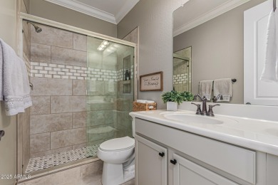 This pool home has new paint throughout the interior, custom on Verrado Golf Club  in Arizona - for sale on GolfHomes.com, golf home, golf lot