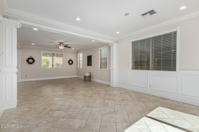 This pool home has new paint throughout the interior, custom on Verrado Golf Club  in Arizona - for sale on GolfHomes.com, golf home, golf lot