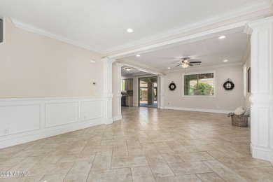 This pool home has new paint throughout the interior, custom on Verrado Golf Club  in Arizona - for sale on GolfHomes.com, golf home, golf lot
