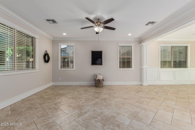 This pool home has new paint throughout the interior, custom on Verrado Golf Club  in Arizona - for sale on GolfHomes.com, golf home, golf lot