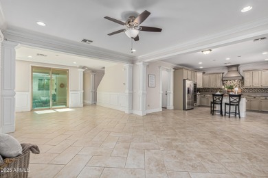 This pool home has new paint throughout the interior, custom on Verrado Golf Club  in Arizona - for sale on GolfHomes.com, golf home, golf lot